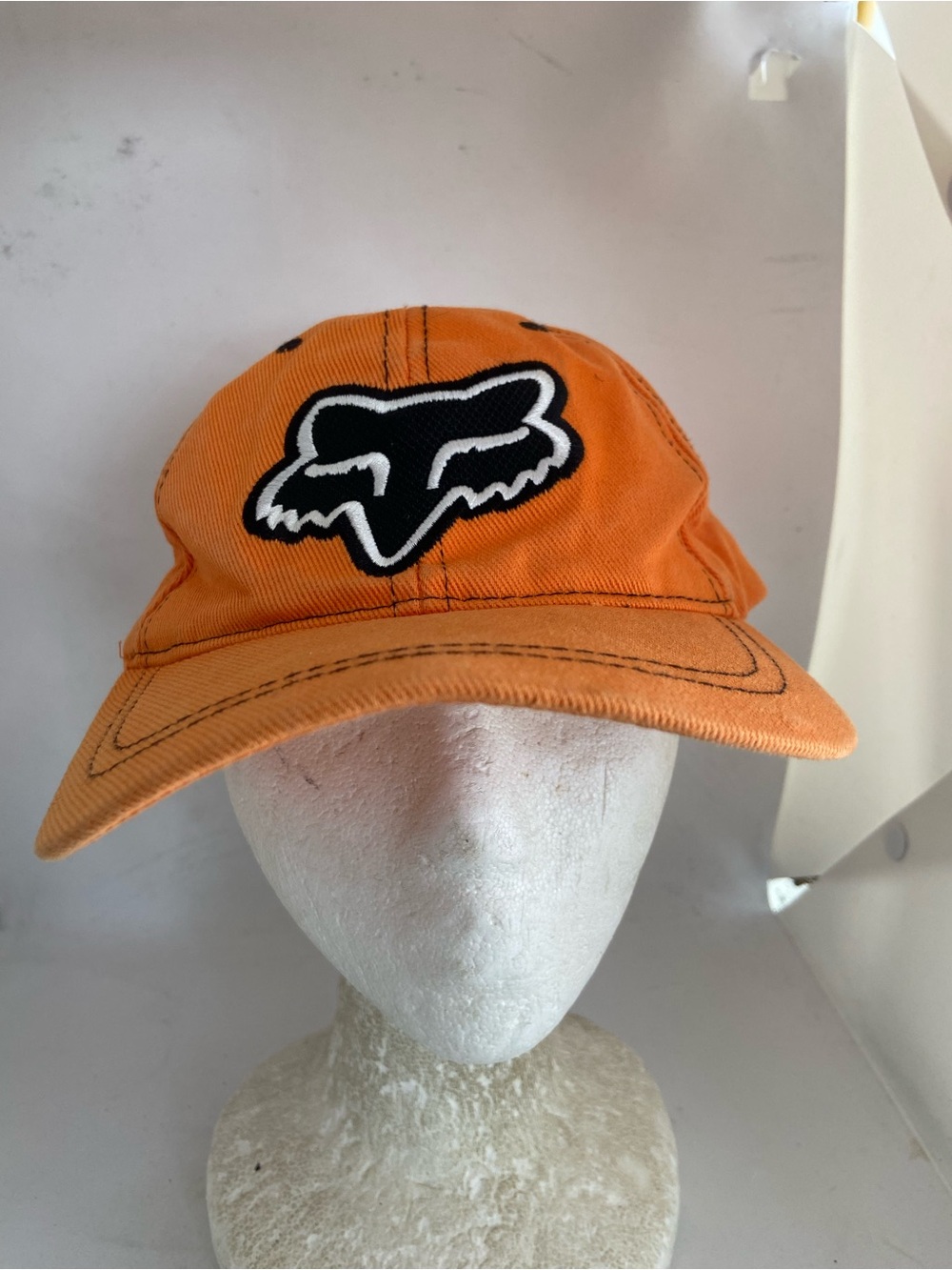 Fox Racing Orange Logo Baseball Cap SnapBack hat